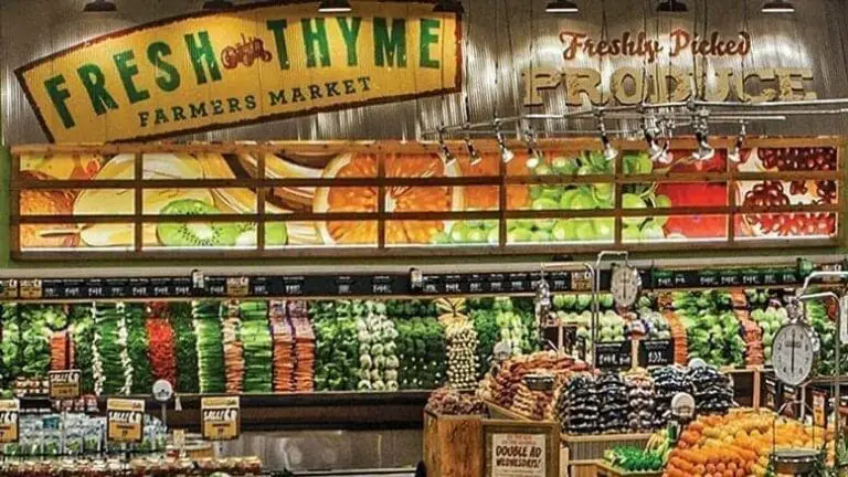 fresh thyme hours manchester